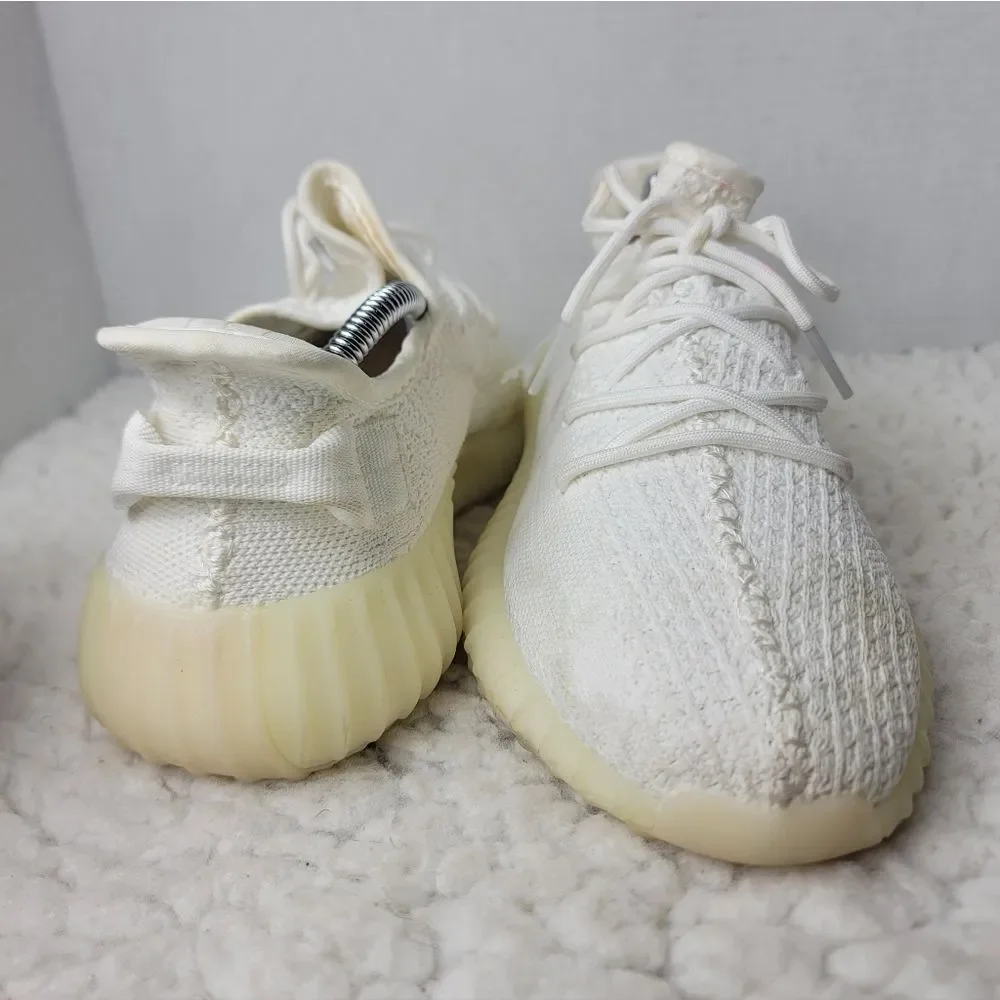 Adidas Yeezy Boost 350 V2 Cream White CP9366 Men 8.5 Triple WhiteClassic triple